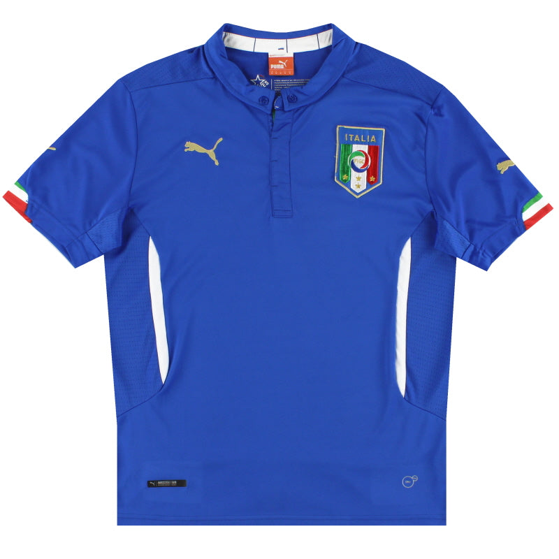 2014-15 Italy Puma Home Shirt M Football Shirt