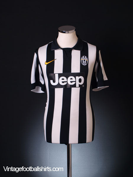 2014-15 Juventus Home Shirt M Football Shirt