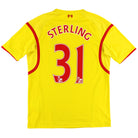 2014-15 Liverpool Away Shirt Sterling #31 L Football Shirt