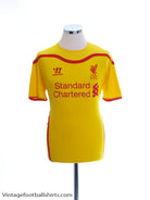 2014-15 Liverpool Away Shirt S Football Shirt