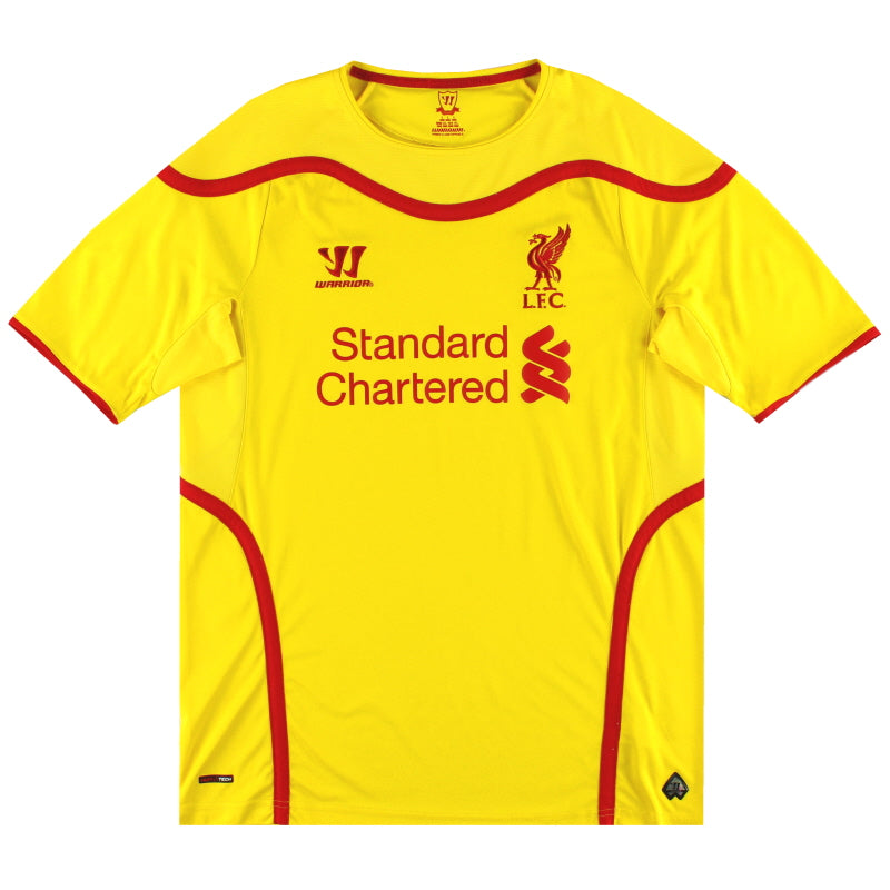 2014-15 Liverpool Warrior Away Shirt L Football Shirt