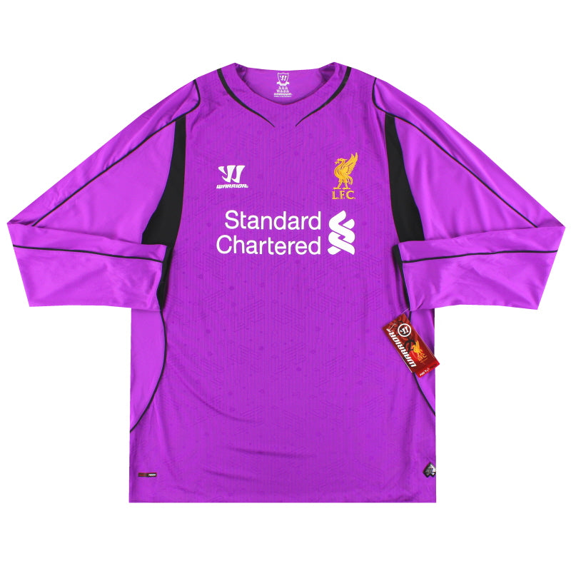 2014-15 Liverpool Warrior Goalkeeper Shirt *w/tags* XL Football Shirt