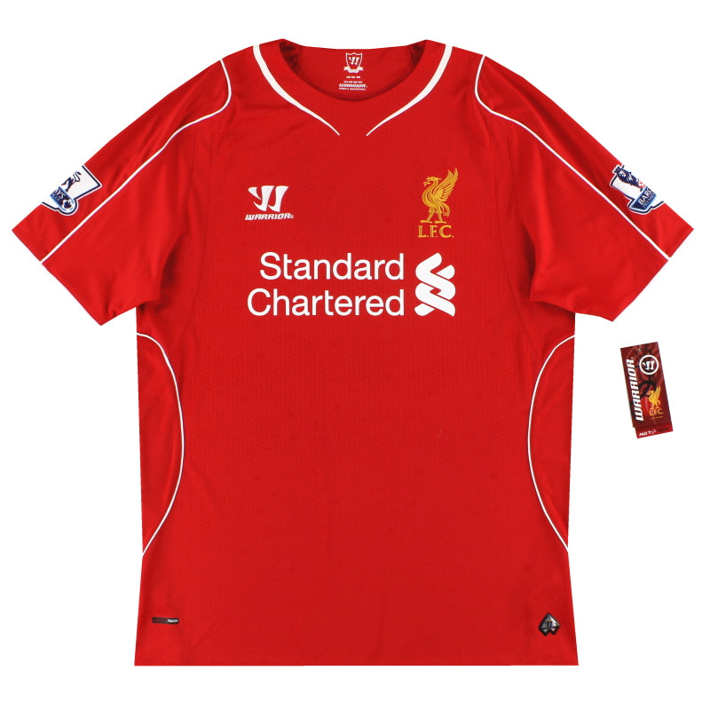 2014-15 Liverpool Warrior Home Shirt Suarez #7 *w/tags* L WSTM400