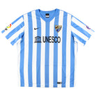 2014-15 Malaga Home Shirt XXL Football Shirt