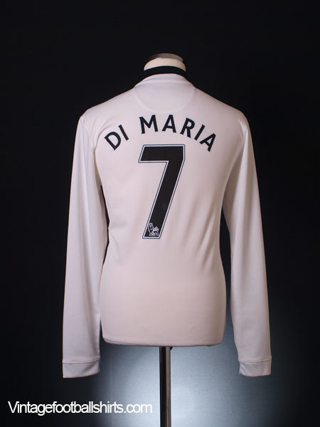 2014-15 Manchester United Nike Away Shirt Di Maria #7 L/S *Mint* M Football Shirt