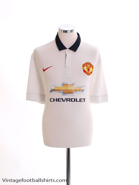 2014-15 Manchester United 'Authentic' Away Shirt M Football Shirt