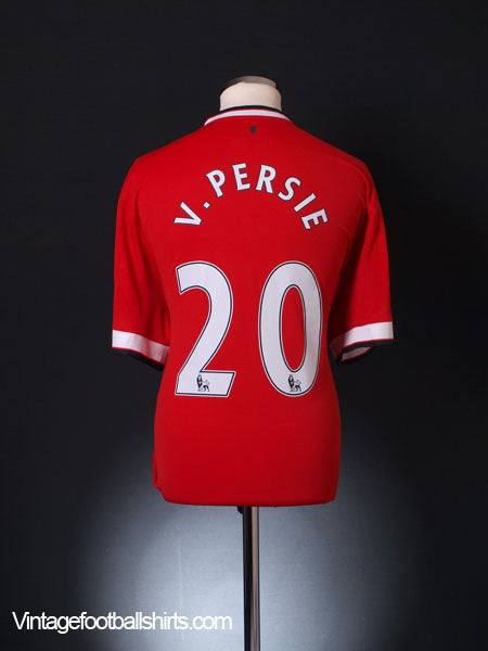 2014-15 Manchester United Home Shirt v.Persie #20 XXL Football Shirt