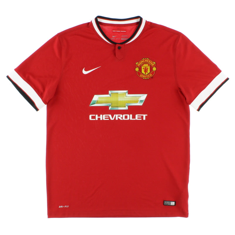 2014-15 Manchester United Home Shirt *Mint* M Football Shirt