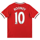 2014-15 Manchester United Home Shirt Rooney #10 XL.Boys Football Shirt