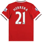 2014-15 Manchester United Nike Home Shirt Herrera #21 *w/tags* S Football Shirt