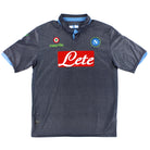 2014-15 Napoli Away Shirt *Mint* L Football Shirt