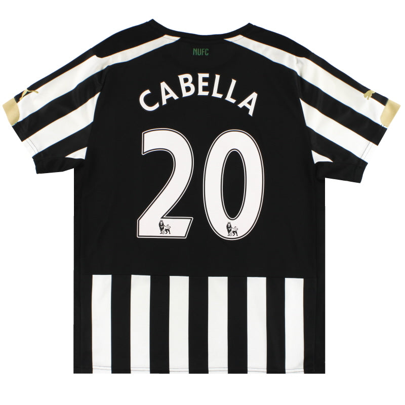 2014-15 Newcastle Puma Home Shirt Cabella #20 M 745993 | Vintage