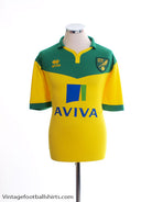 2014-15 Norwich City Home Shirt XL Football Shirt