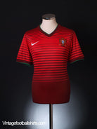 2014-15 Portugal Home Shirt *Mint* S Football Shirt