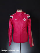 2014-15 Real Madrid adidas Anthem Walk-Out Away Jacket *BNIB* M Jacket