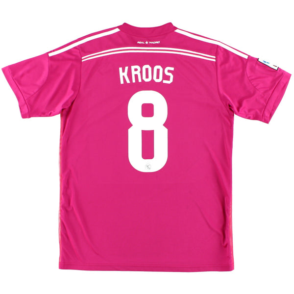 2014-15 Real Madrid adidas Away Shirt Kroos #8 L M37315 | Vintage