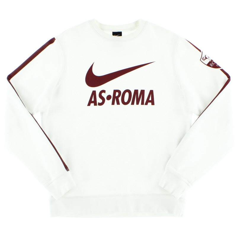 2014-15 Roma Nike Core Crew Sweatshirt *Mint* M Sweatshirt