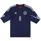 2014-15 Scotland adidas adizero Player Issue Home Shirt L/S #8 *As New* M Football Shirt