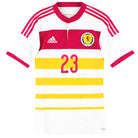 2014-15 Scotland adidas Player Issue adizero Away Shirt #23 *As New* S Football Shirt