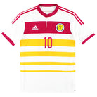 2014-15 Scotland adidas Player Issue adizero Away Shirt #10 *As New* XL Football Shirt
