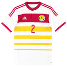 2014-15 Scotland adidas Player Issue adizero Away Shirt #2 *As New* L Football Shirt