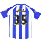 2014-15 Sheffield Wednesday Match Issue Home Shirt Dielna #35 M Football Shirt