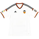 2014-15 Valencia Adizero Home Shirt L Football Shirt