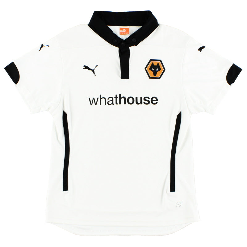 2014-15 Wolves Away Shirt Womens 10 Football Shirt