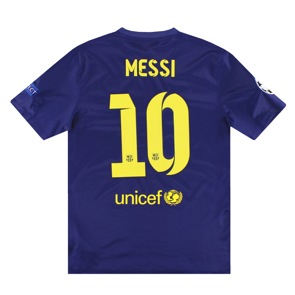 2014-15 Barcelona Nike Basic Home Shirt Messi #10 M 610594-422