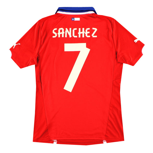 2014-15 Chile Puma Home Shirt Sanchez #7 L 62200 | Vintage