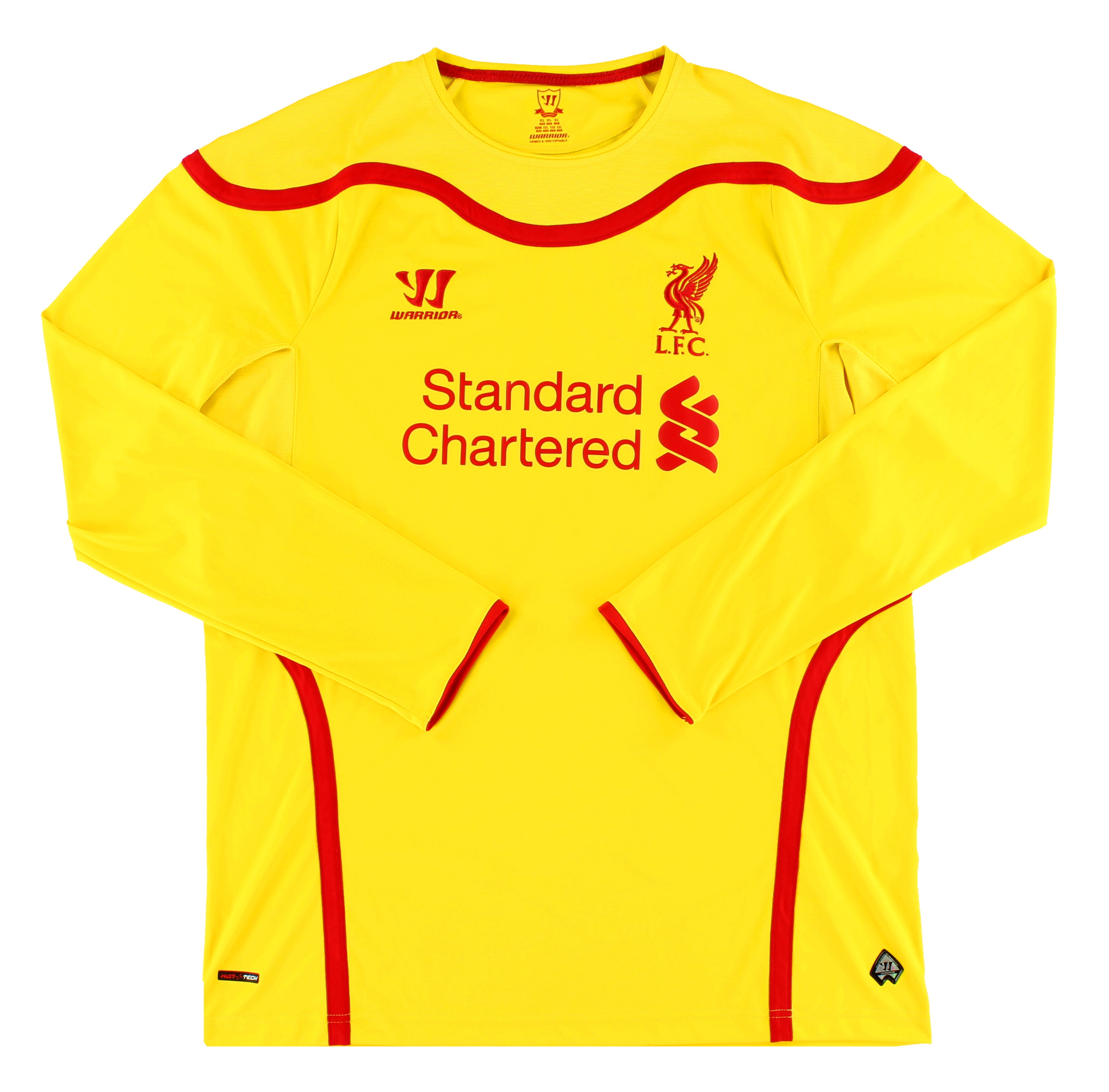 2014-15 Liverpool Warrior Away Shirt L/S *Mint* XL