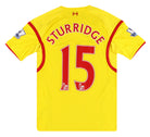 2014-15 Liverpool Warrior Away Shirt Sturridge #15 S