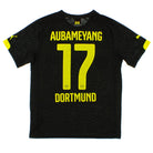 2014-16 Borussia Dortmund Away Shirt Aubameyang #17 *Mint* M Football Shirt