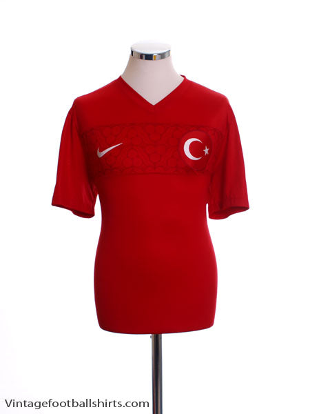 2014-16 Turkey Home Shirt *Mint* M Football Shirt