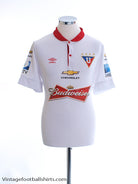 2014 LDU Quito Home Shirt L Football Shirt