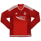 2015-16 Aberdeen Home Shirt L/S S Football Shirt
