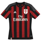 2015-16 AC Milan adidas Home Shirt *Mint* XL Football Shirt