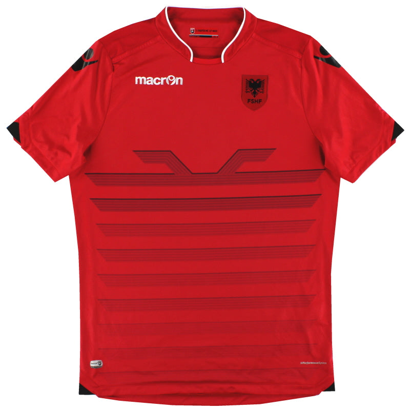 2015-16 Albania Macron Home Shirt XXL Football Shirt