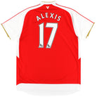 2015-16 Arsenal Home Shirt Alexis #17 XXL Football Shirt