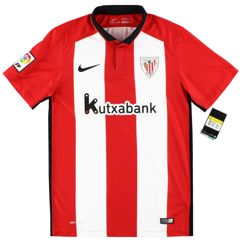 2015-16 Athletic Bilbao Nike Home Shirt *w/tags* S Football Shirt