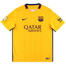 2015-16 Barcelona Nike Away Shirt XL.Boys Football Shirt