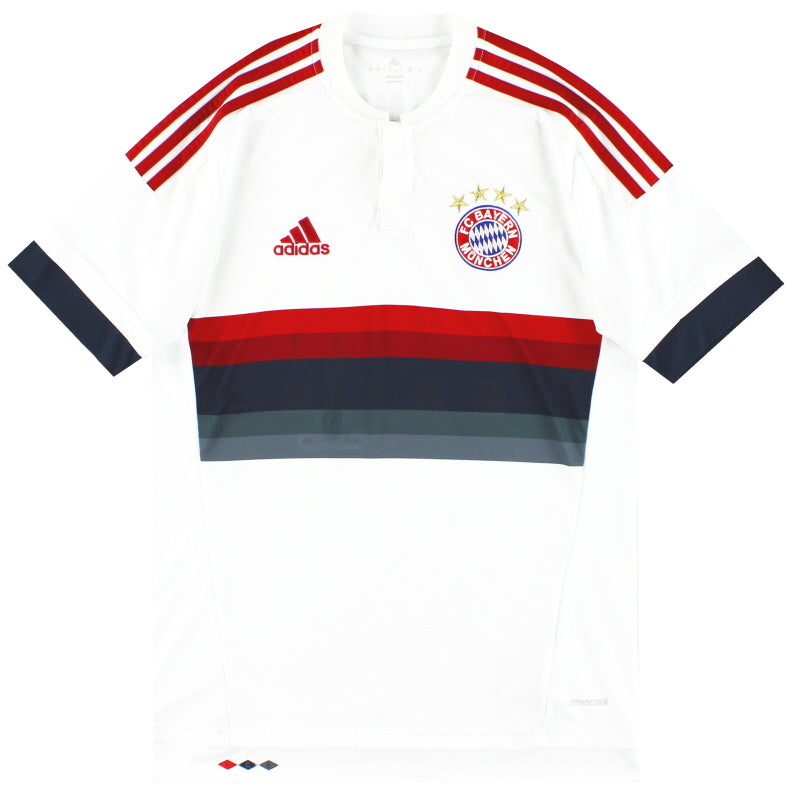2015-16 Bayern Munich adidas Away Shirt S Football Shirt
