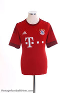 2015-16 Bayern Munich Home Shirt *Mint* XL Football Shirt