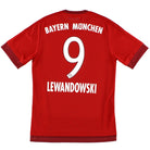 2015-16 Bayern Munich Home Shirt Lewandowski #9 *Mint* Y Football Shirt