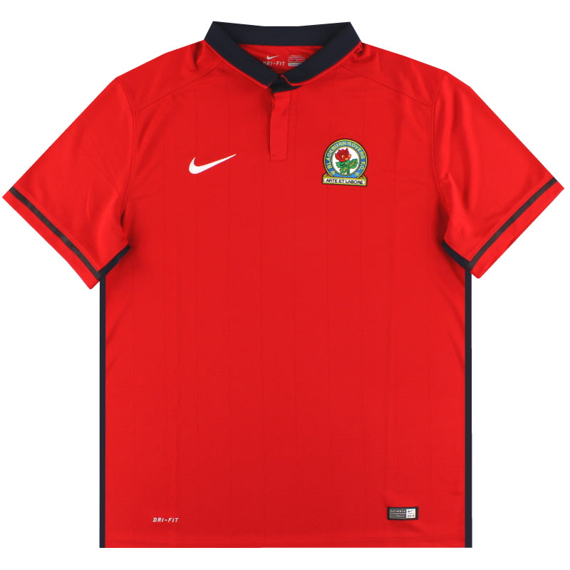 2015-16 Blackburn Nike Away Shirt *As New* M Football Shirt