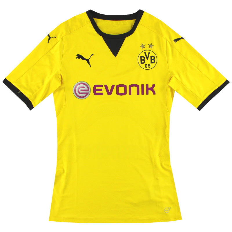 2015-16 Borussia Dortmund Puma Player Issue CL Home Shirt M Football Shirt