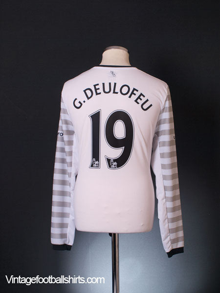 2015-16 Everton Away Shirt G.Deulofeu #19 L/S *Mint* XL Football Shirt