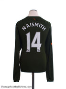 2015-16 Everton Third Shirt Naismith #14 L/S *Mint* XL Football Shirt