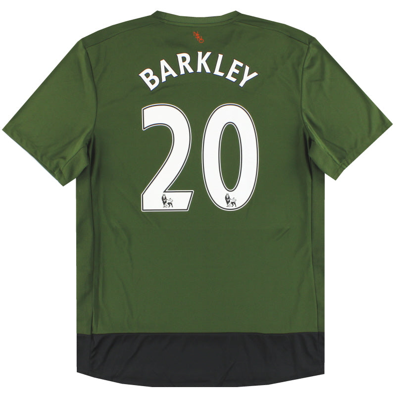 2015-16 Everton Umbro Third Shirt Barkley #20 *Mint* XL Football Shirt