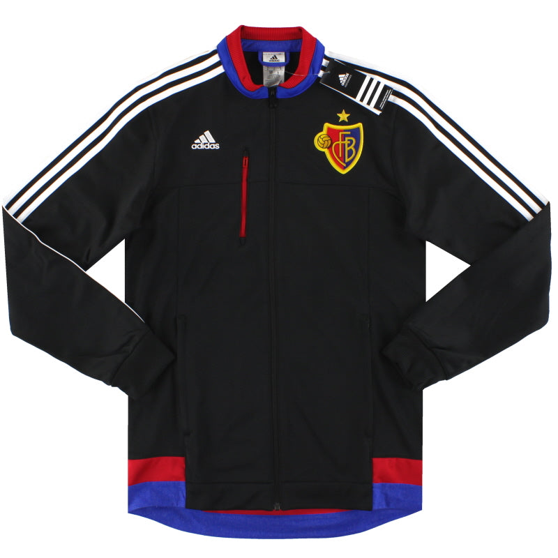 2015-16 FC Basel adidas Anthem Jacket *BNIB* S Jacket